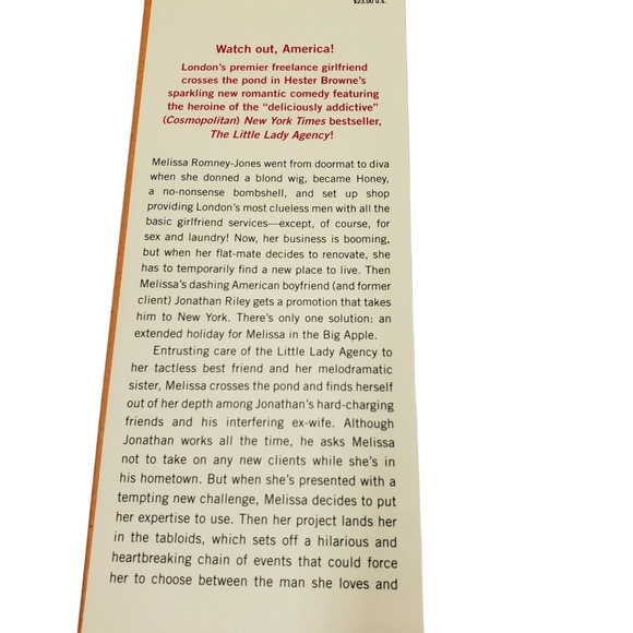 3/$12 Little Lady, Big Apple Hester Browne Hardcover Book - Picture 4 of 7